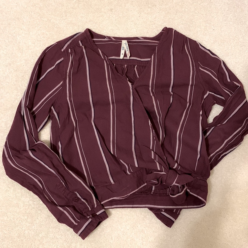 Wrap Blouse